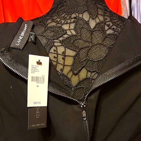 Lane Bryant Zebra Print Bodycon Dress - Picture 2 of 5